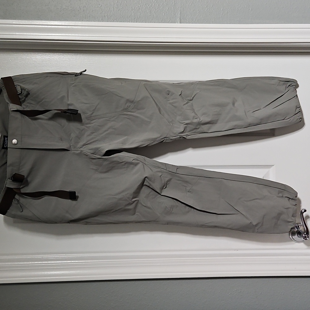 CQR Men's Gray Cargo Pants